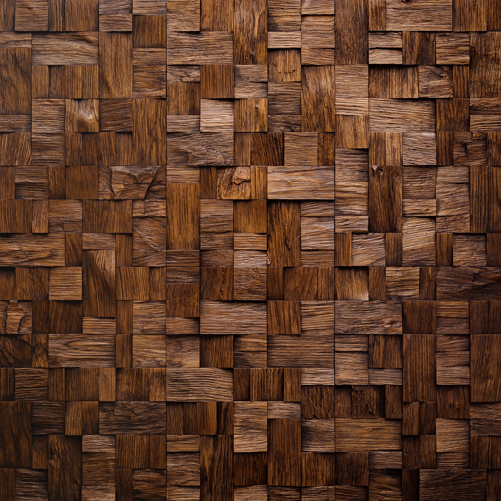 Мозаика и 3d панели из дерева Tarsi Хауз мокко
